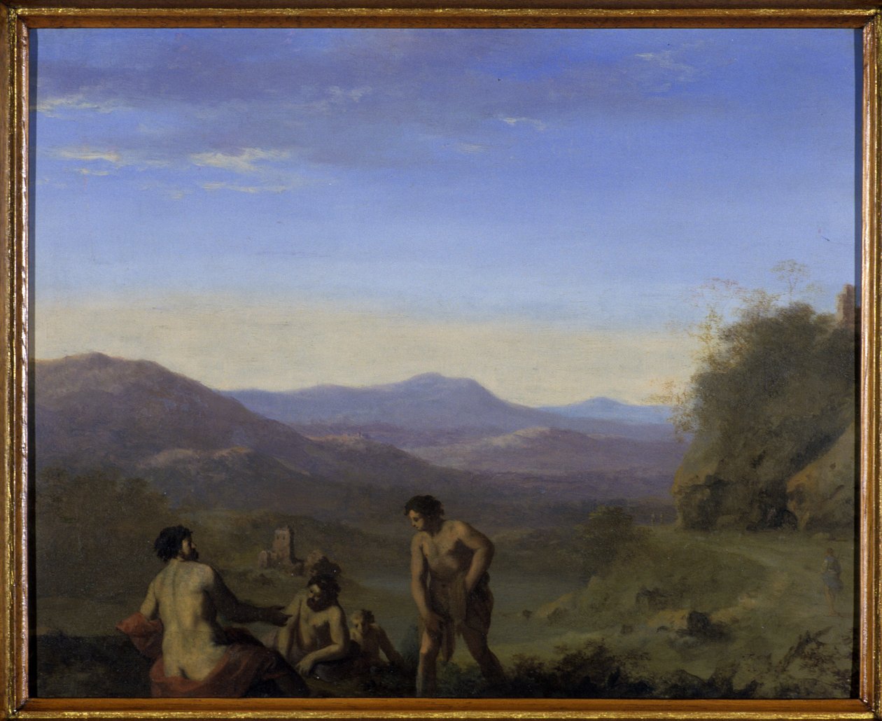 Arkadische Landschaft von Cornelis van Poelenburgh or Poelenburch