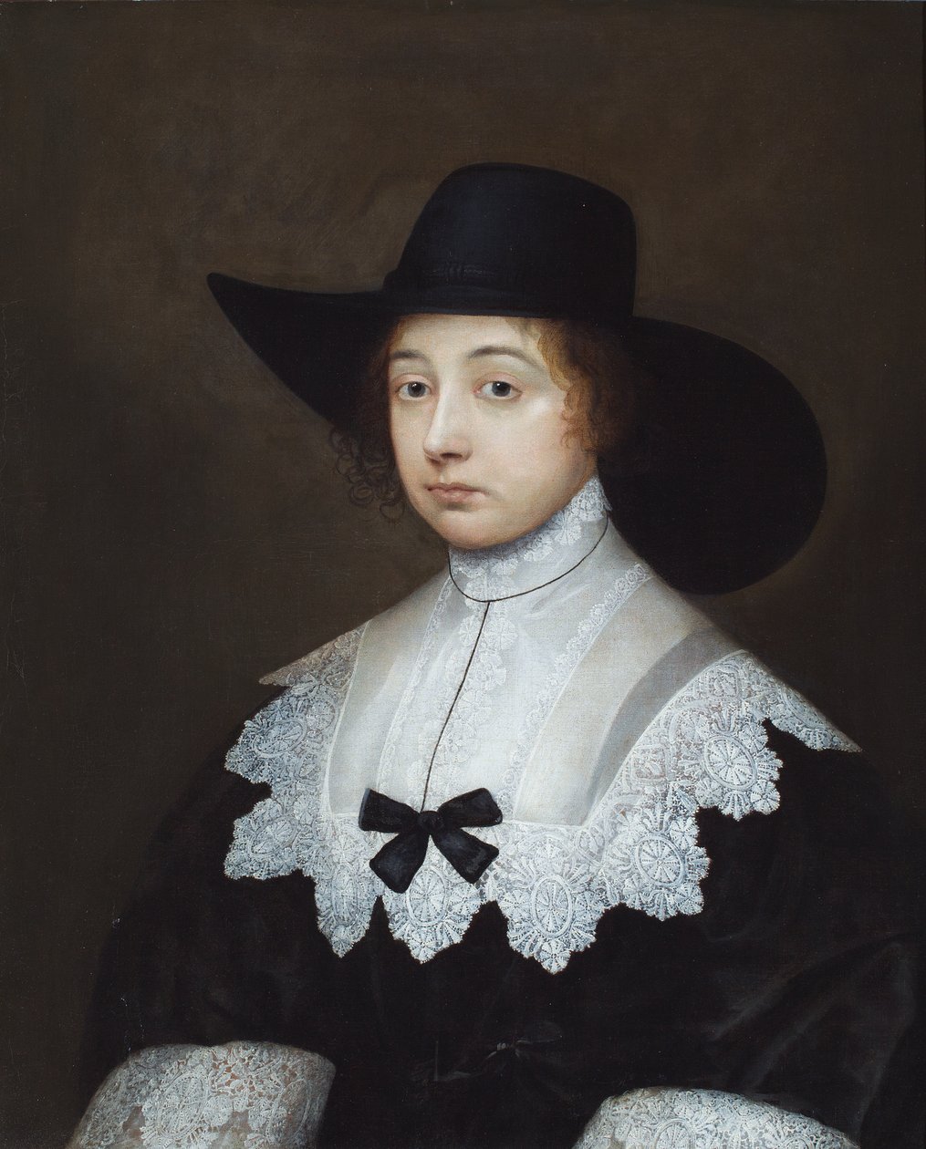 Porträt von Dorothy Sydney, Gräfin von Leicester von Cornelius I Johnson