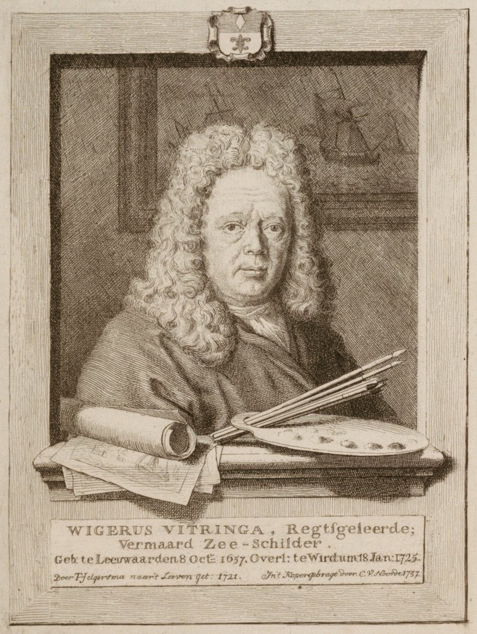 Wigerus Vitringa (1657-1721) von Cornelius van Noorde