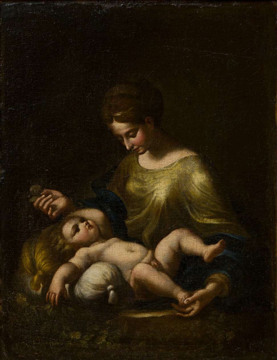 Die Madonna und das Kind von Correggio