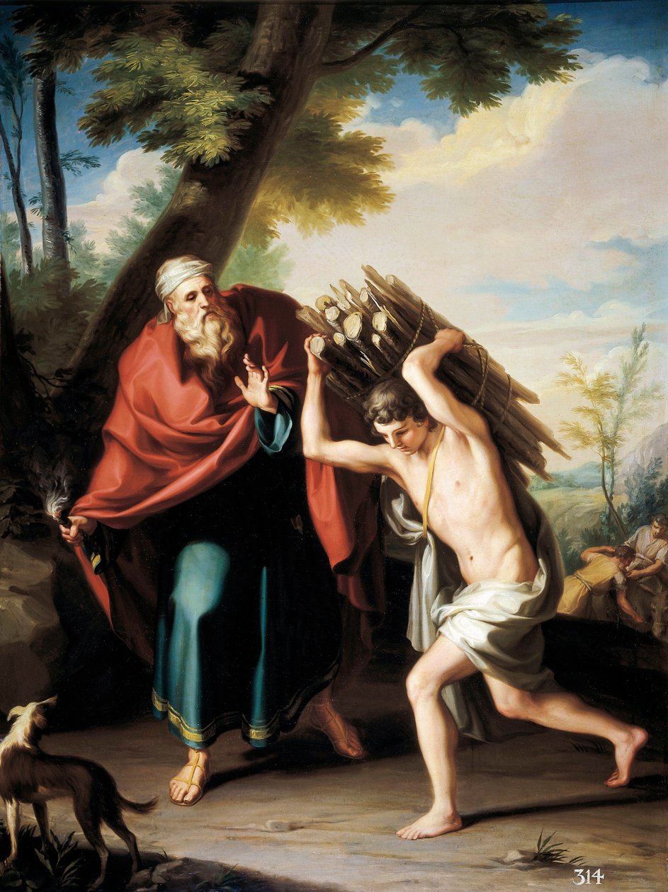 Opferung Isaaks von Cosme Acuña Troncoso