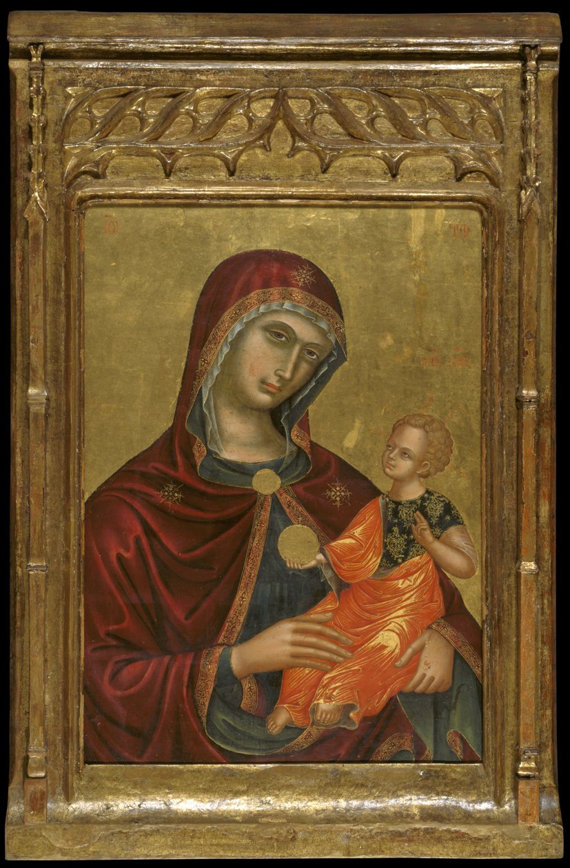 Ikone der Jungfrau Madre della Consolazione von Cretan School