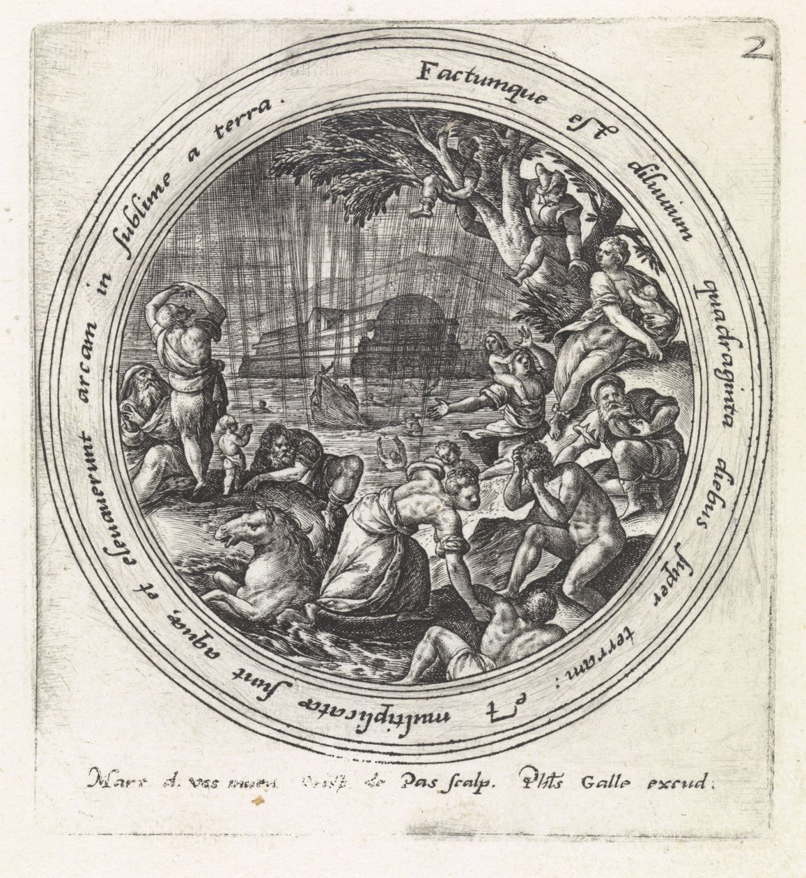 Die Sintflut von Crispijn van de Passe (I)