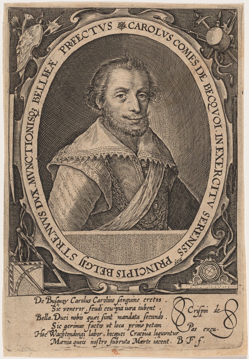Charles de Bucquoy von Crispijn van de Passe I