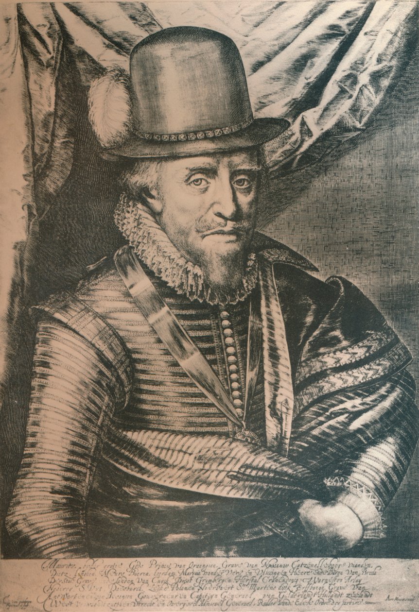 Maurice, Prinz von Oranien von Crispyn van de Queboren