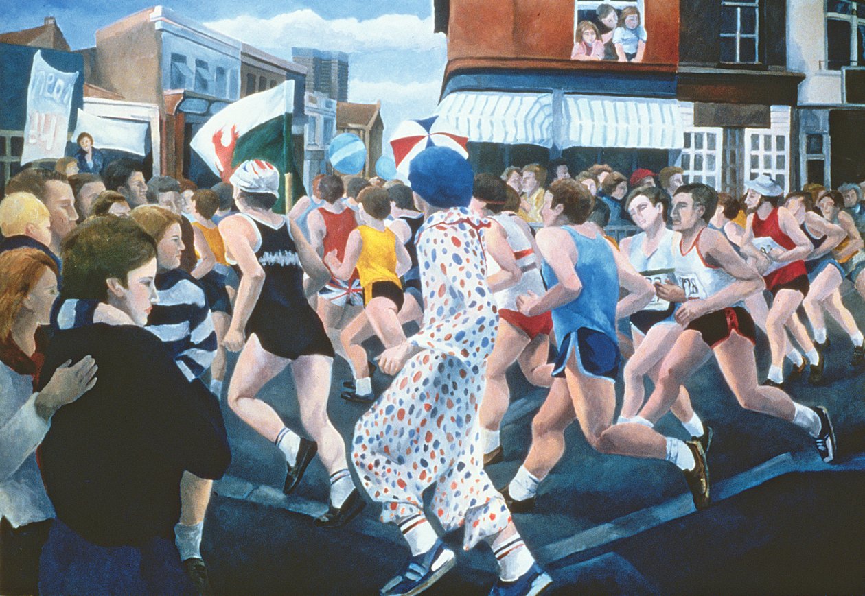 London-Marathon, 1996 von Cristiana Angelini