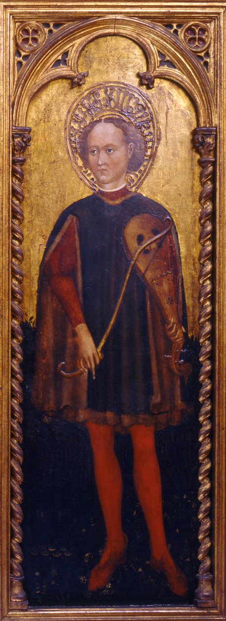 Heiliger Genesius von Rom, zweite Hälfte des 15. Jahrhunderts von Cristoforo Moretti