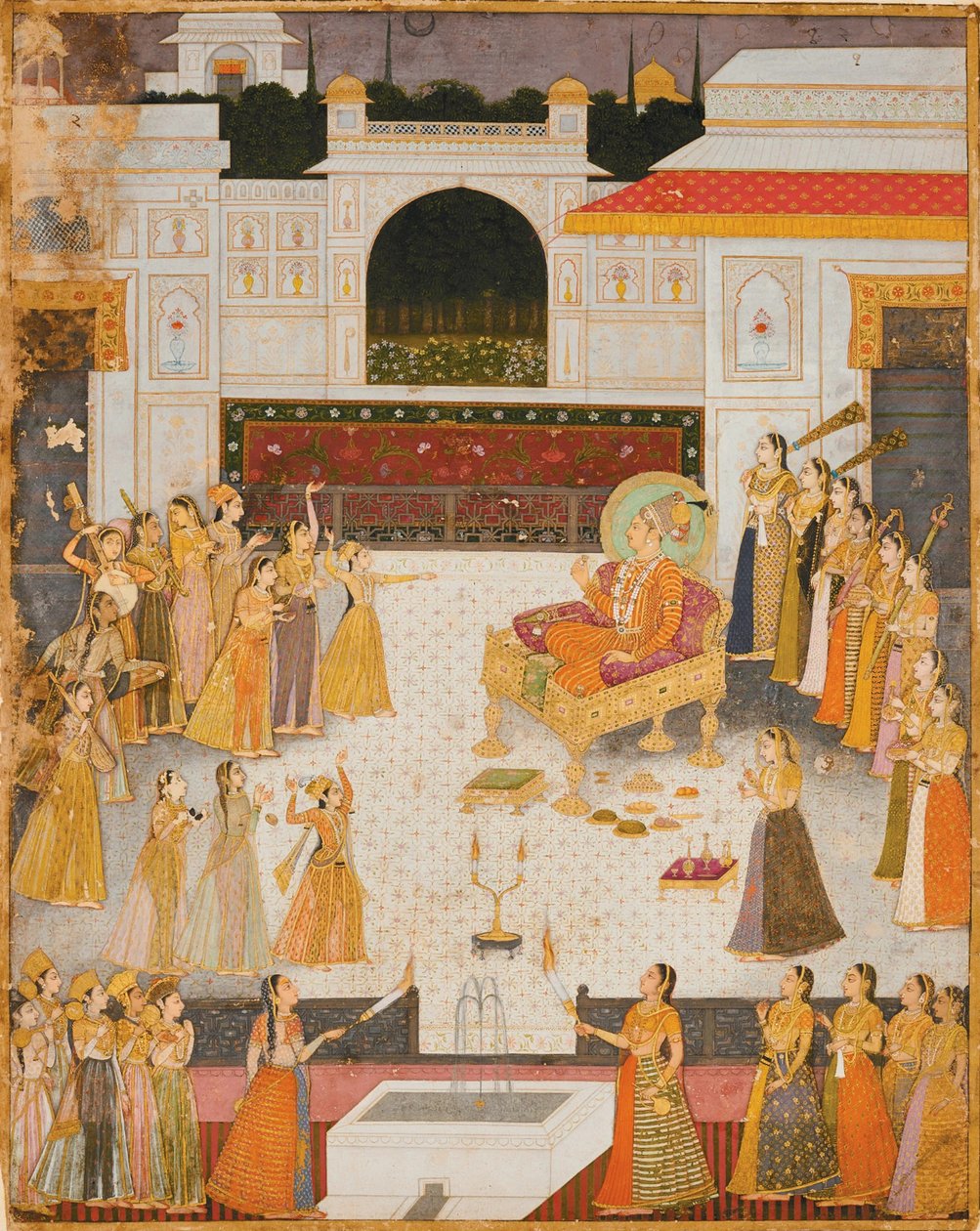 Eine Abendvorstellung für Maharaja Abhai Singh von Dalchand