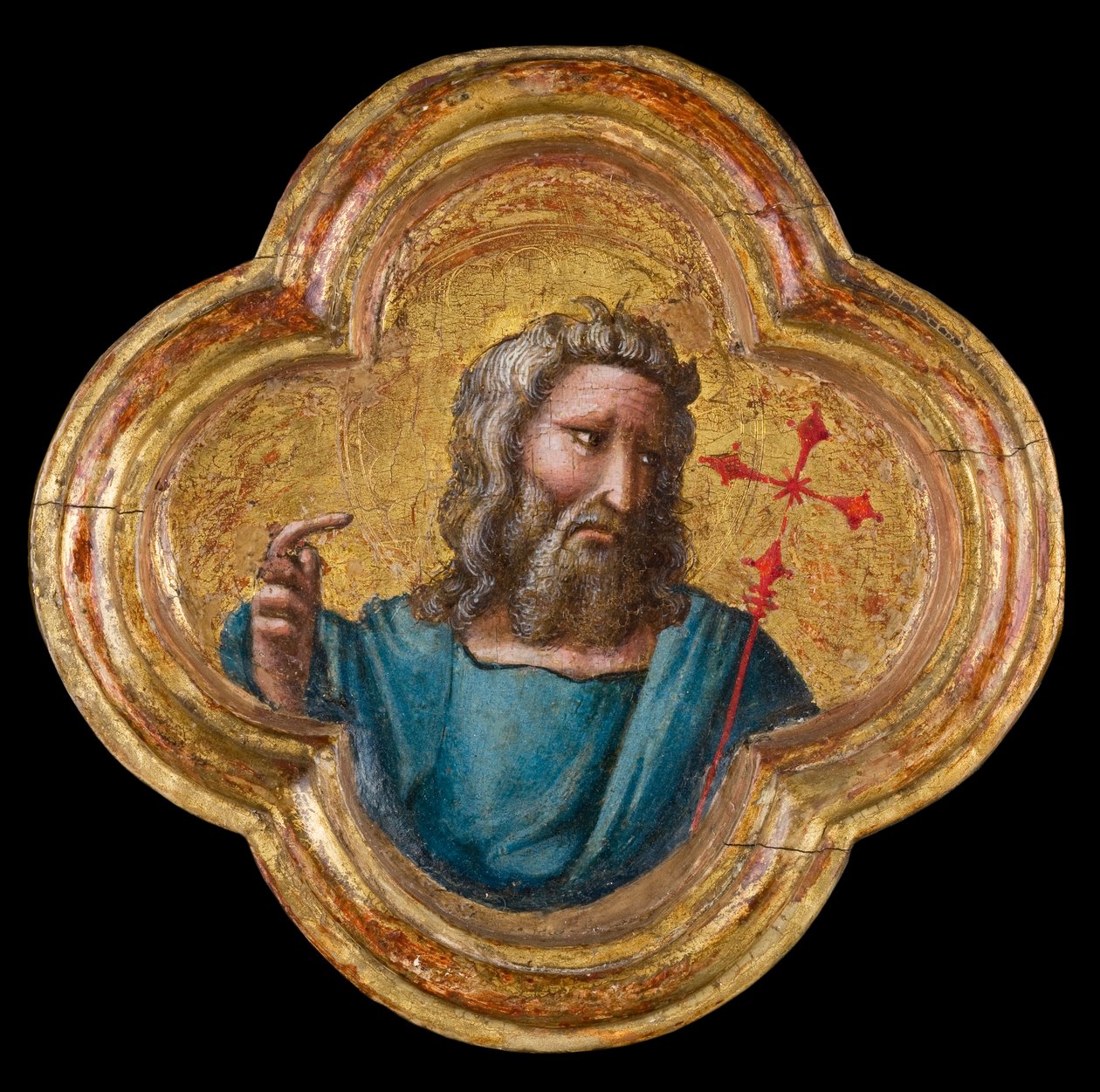 St. Johannes der Täufer, 1370-77 von Dalmasio di Jacopo Scannabecchi Dalmasio di Jacopo Scannabecchi