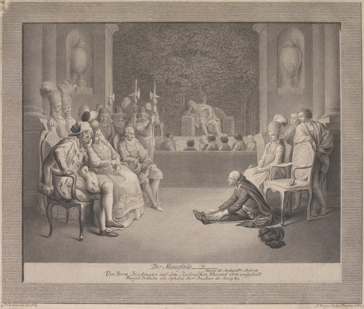 Die Maussalle.... - "Hamlet," Akt III, Szene II von Daniel Berger