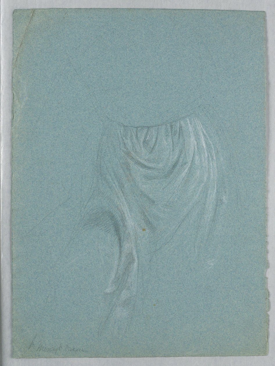 Studie für "Mercys Traum" von Daniel Huntington