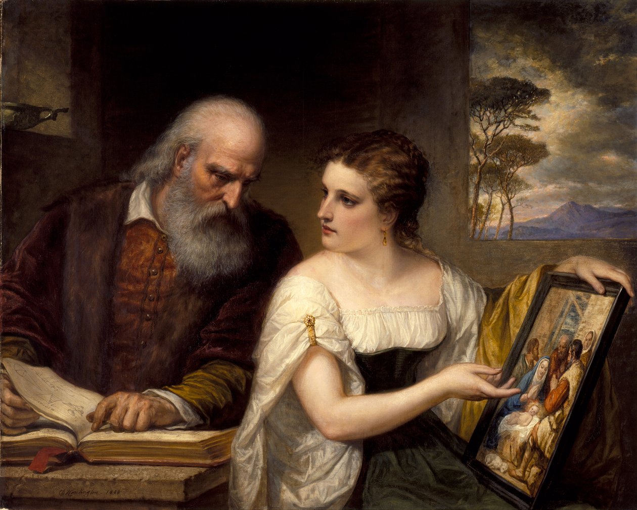 Philosophie und christliche Kunst von Daniel Huntington