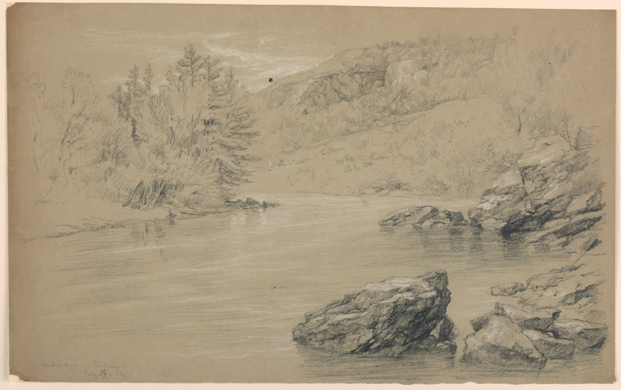 Der Androscoggin-Fluss bei Gorham, New Hampshire von Daniel Huntington