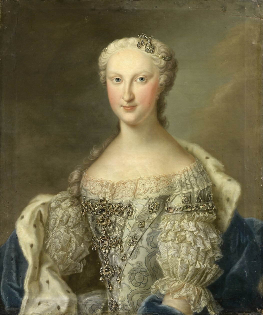 Marie-Thérèse-Raphaëlle de Bourbon, Infantin von Spanien, Dauphine von Frankreich 1745 von Daniel Klein