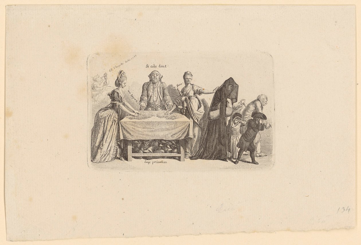 Bankrotteur von Daniel Nikolaus Chodowiecki