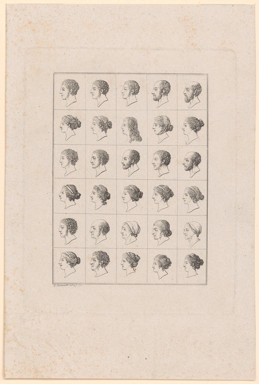 Dreißig physiognomische Köpfe von Daniel Nikolaus Chodowiecki