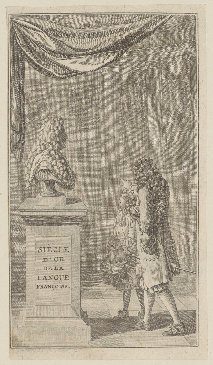 Goldenes Zeitalter der Französischen Sprache von Daniel Nikolaus Chodowiecki