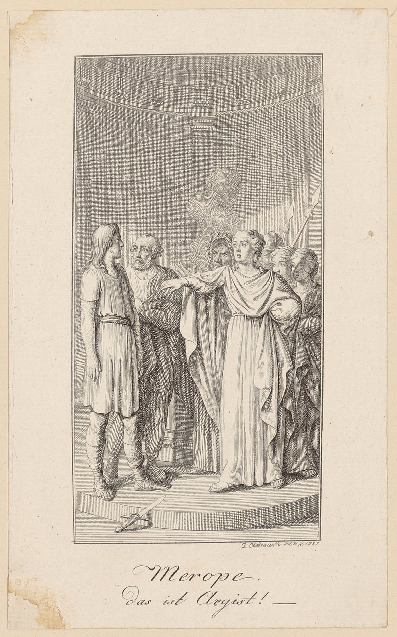 Merope von Daniel Nikolaus Chodowiecki