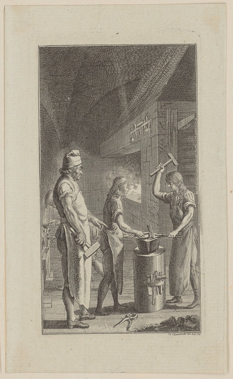Schmiede von Daniel Nikolaus Chodowiecki