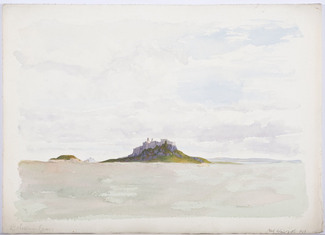 Holy Island Castle, 1893 von Daniel Oliver