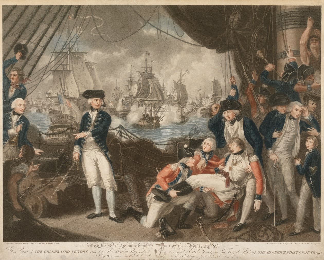 Der Berühmte Sieg am Glorreichen Ersten Juni 1794 von Daniel Orme