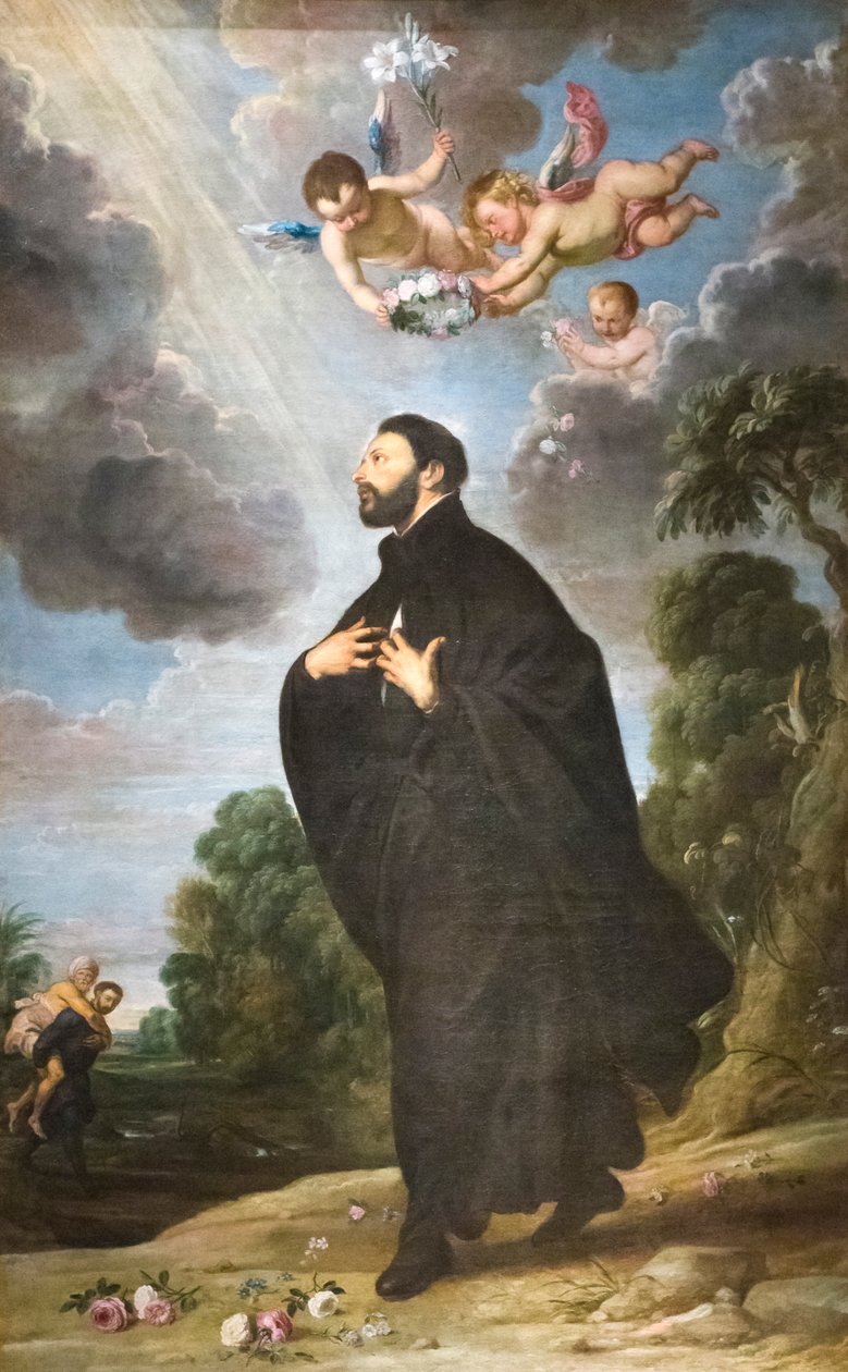 Heiliger Franz Xaver, Altarbild von Daniel & Wildens Jan (1586 1653) Seghers