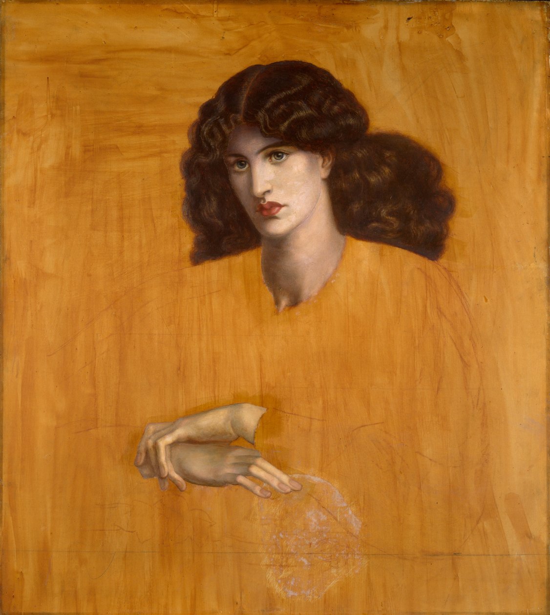 La Donna Della Finestra [Die Dame des Mitleids] von Dante Gabriel Charles Rossetti