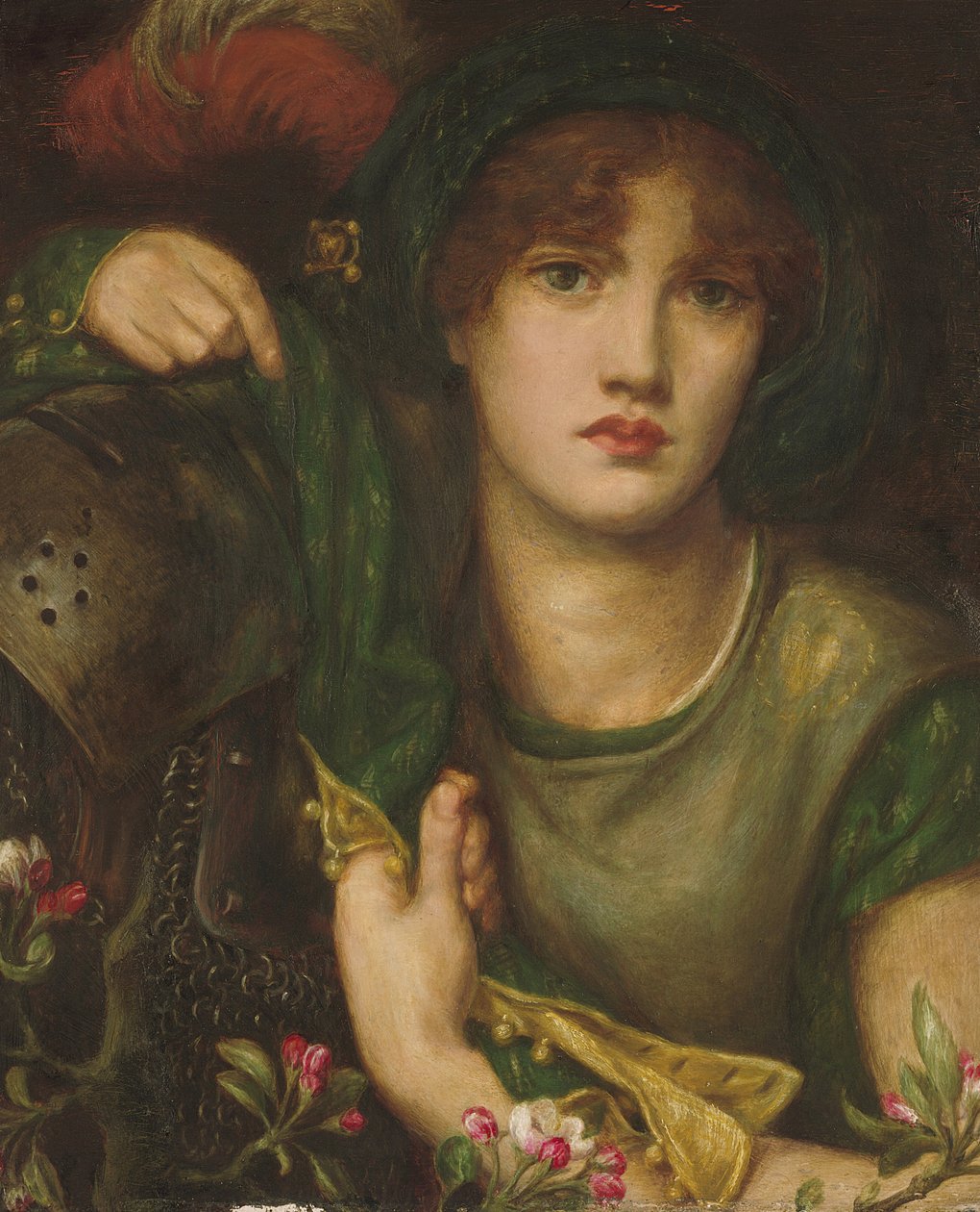 Meine Dame Greensleeves, 1863 von Dante Gabriel Charles Rossetti