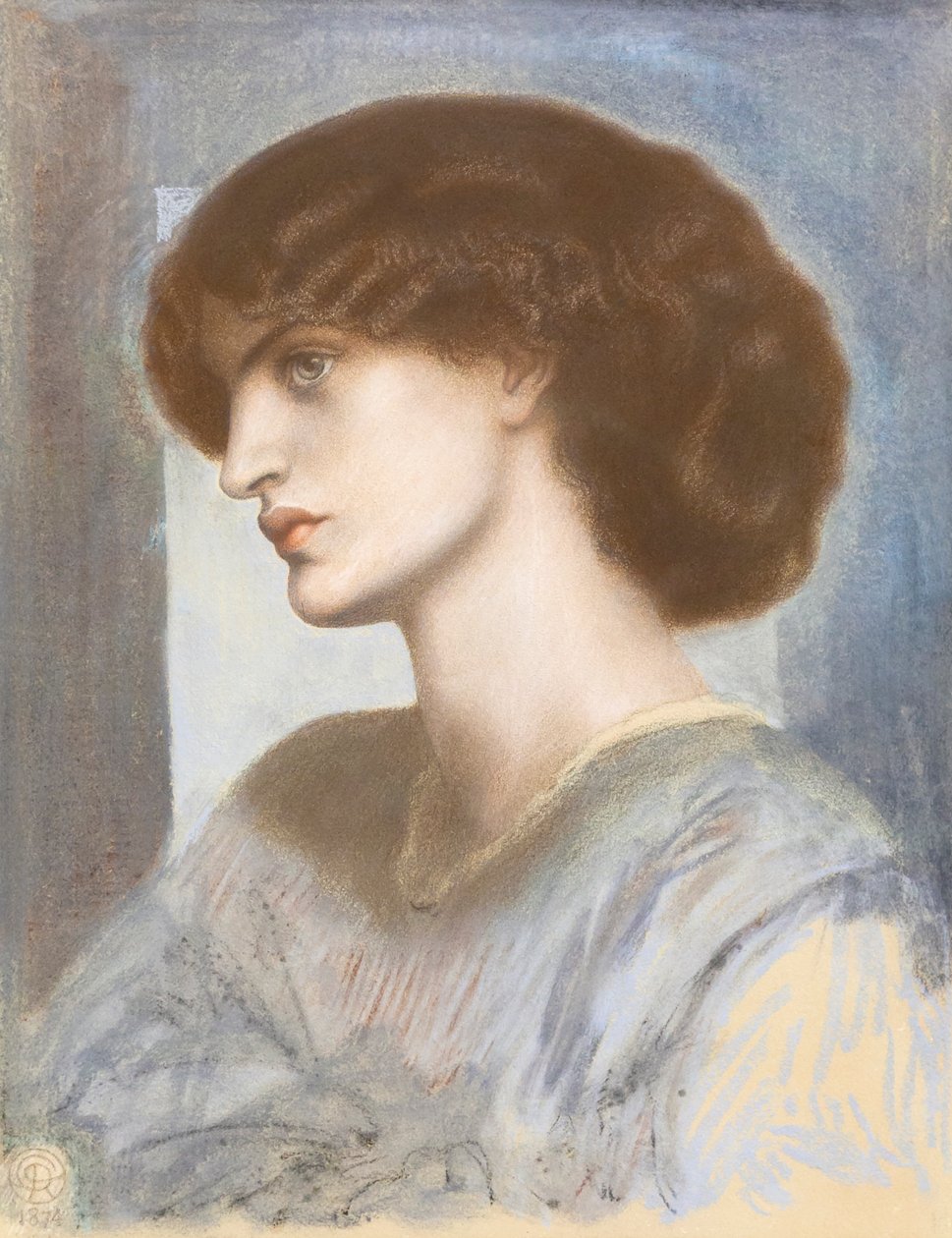 Porträt von Jane Morris von Dante Gabriel Charles Rossetti