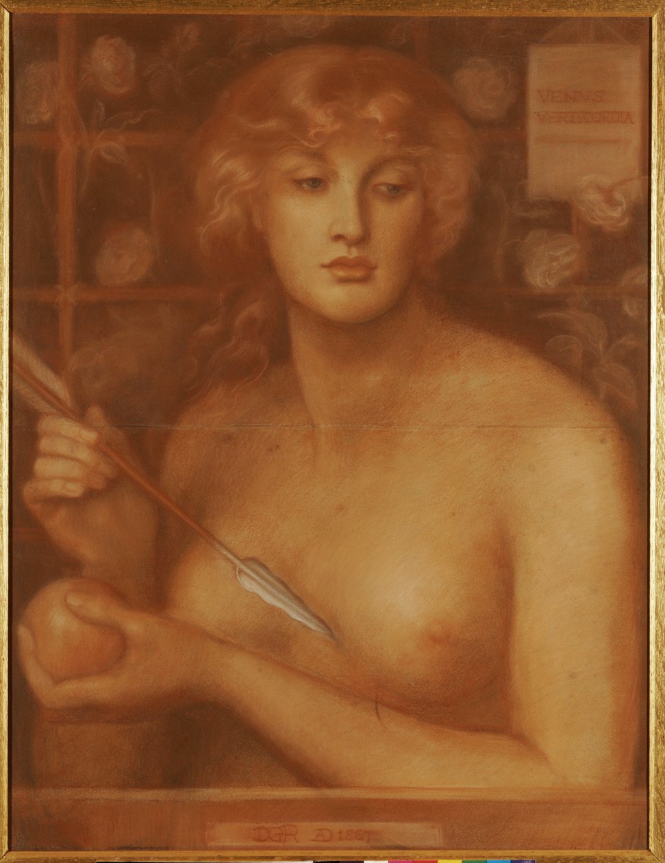 Venus Verticordia, 1867 von Dante Gabriel Charles Rossetti