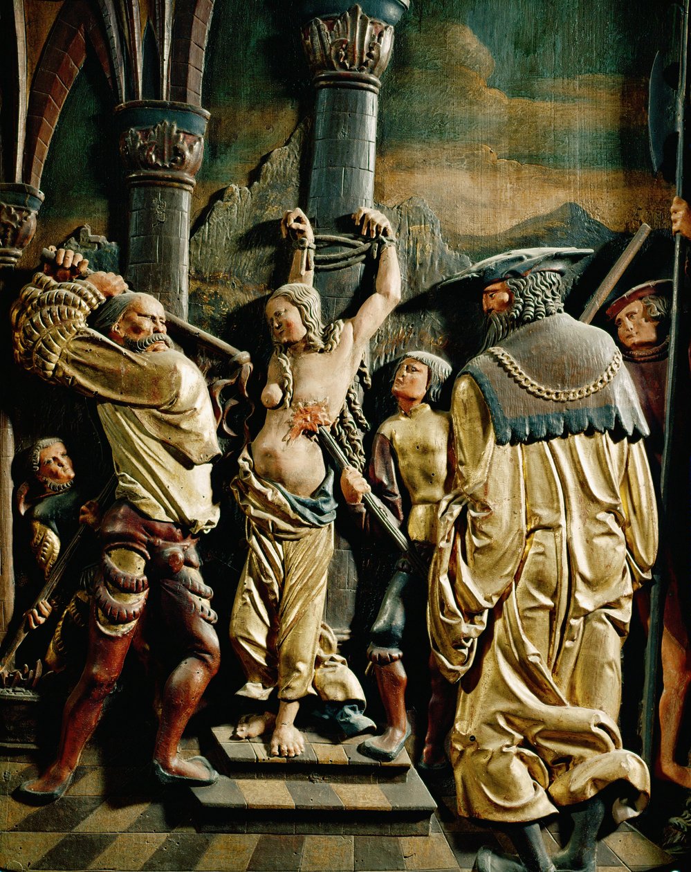 Martyrium der Heiligen Agatha von Danube School