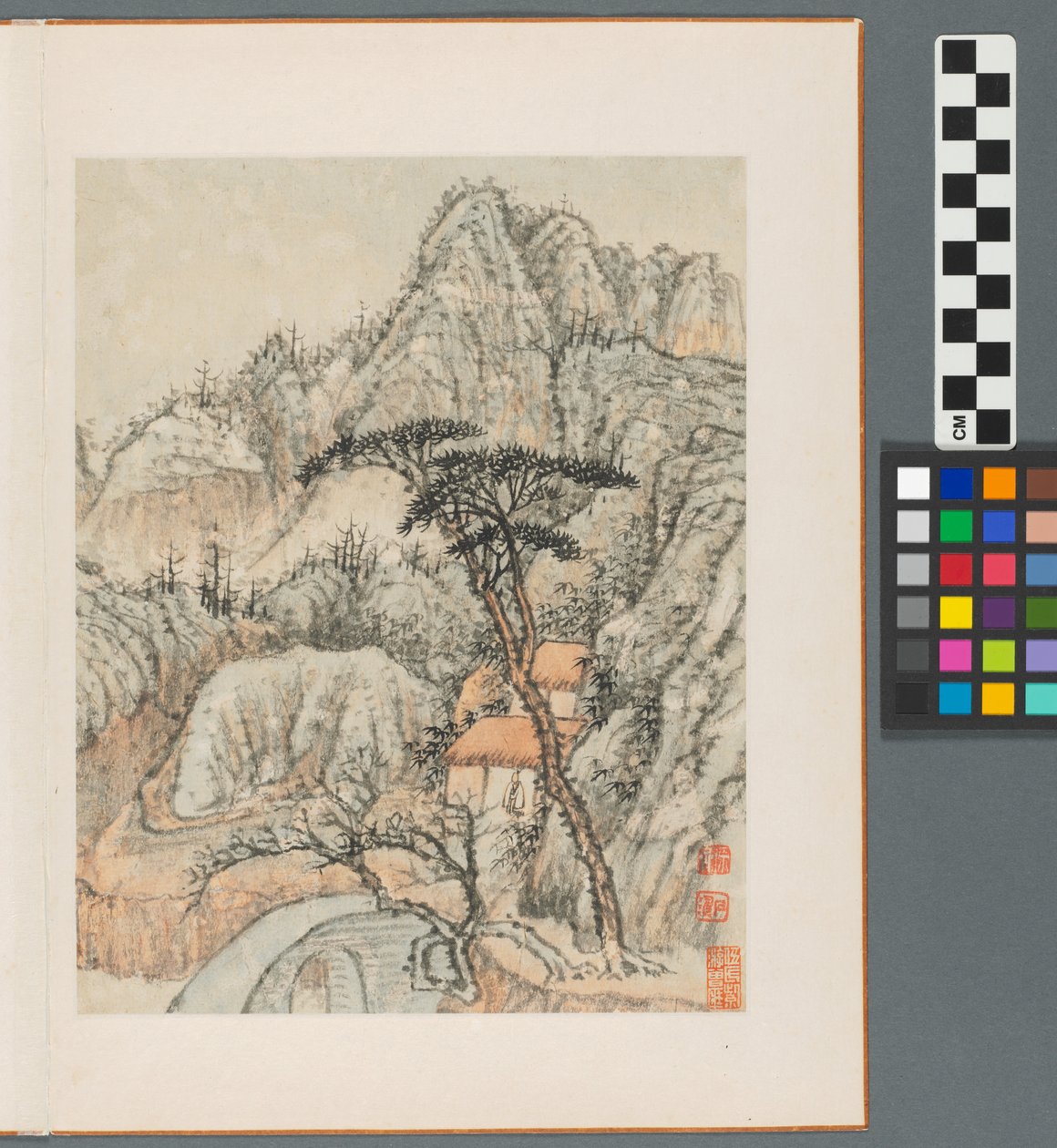 Erinnerungen an den Qinhuai-Fluss, Qing-Dynastie von Daoji Shitao