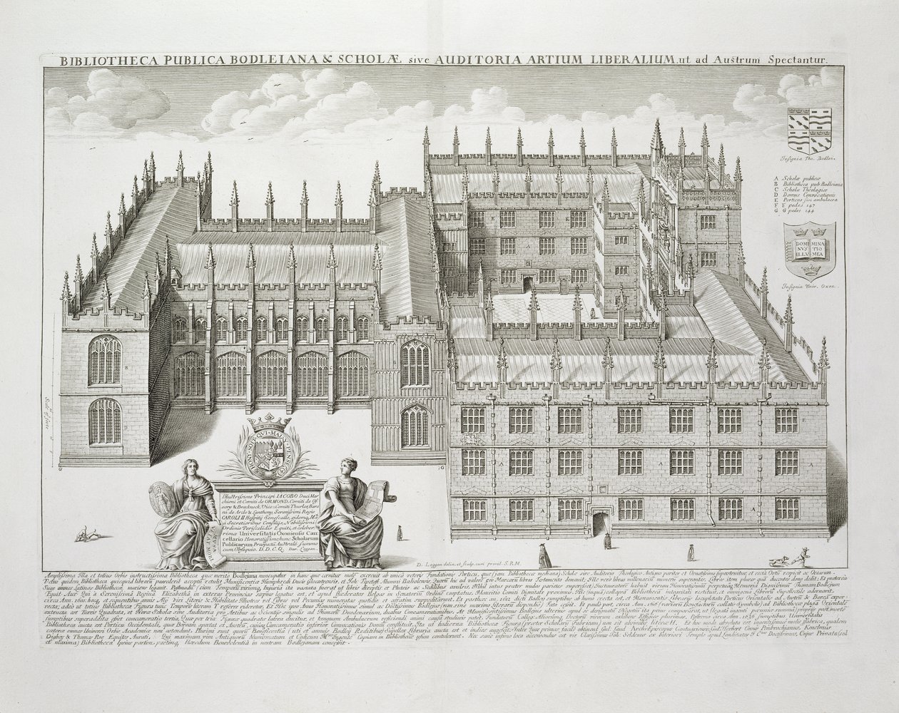 Bodleian Library, Oxford, aus 