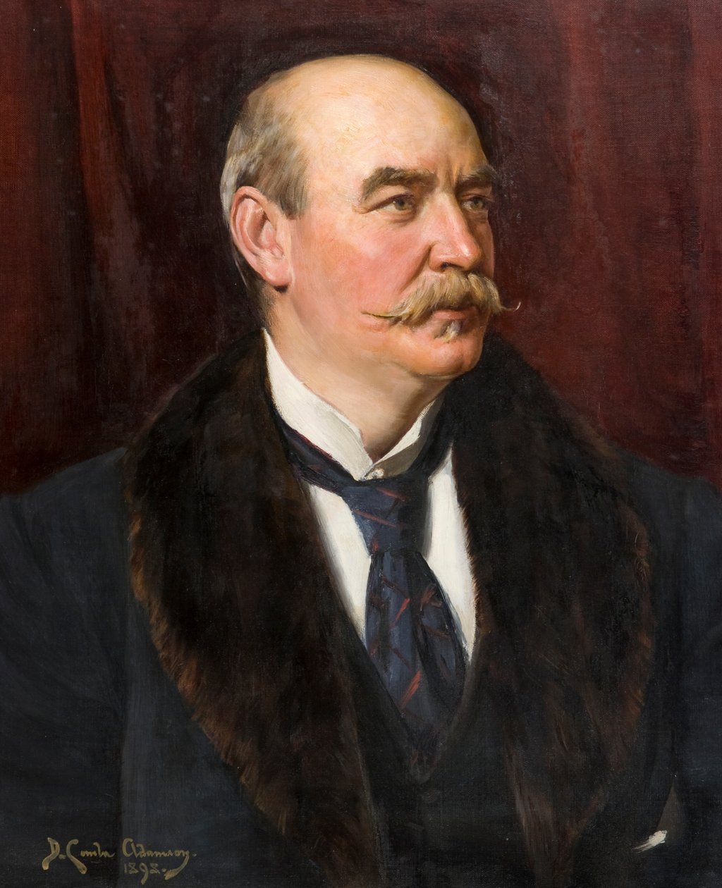 Porträt von James Russell (Dundee Chemiker) von David Comba Adamson