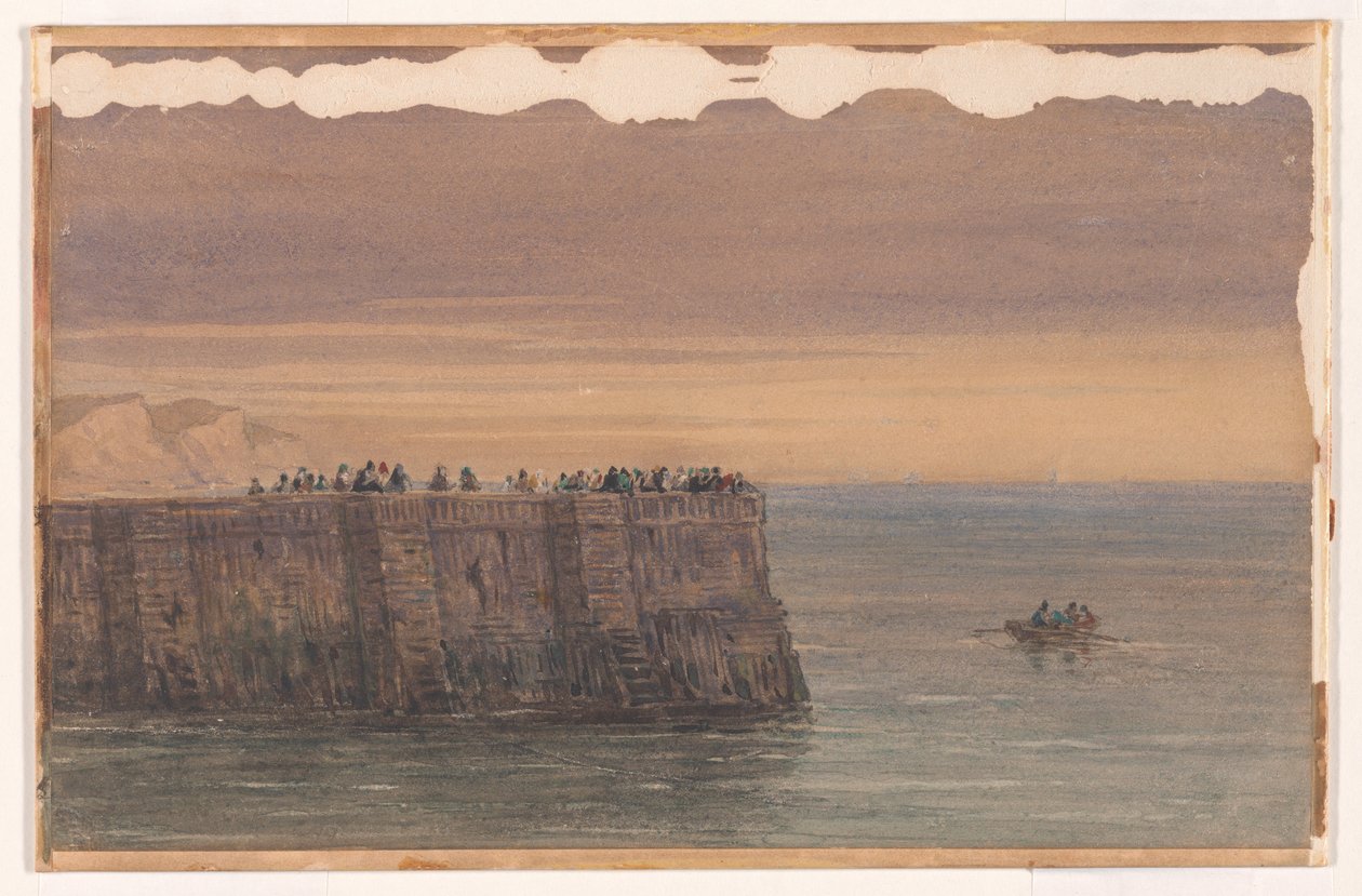 Dover Pier, Kent von David Cox