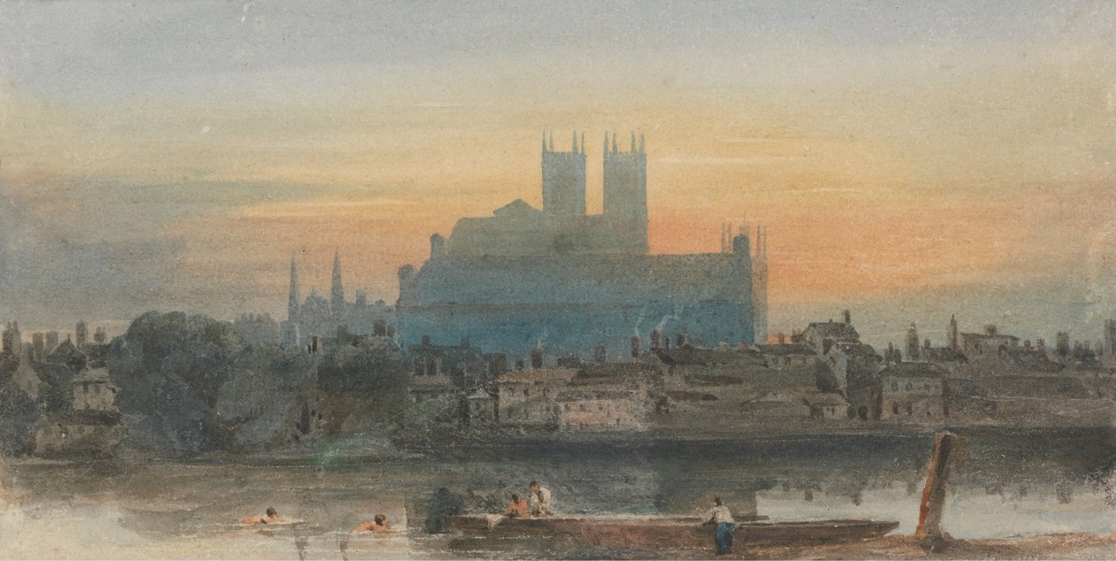 Westminster von Lambeth von David Cox