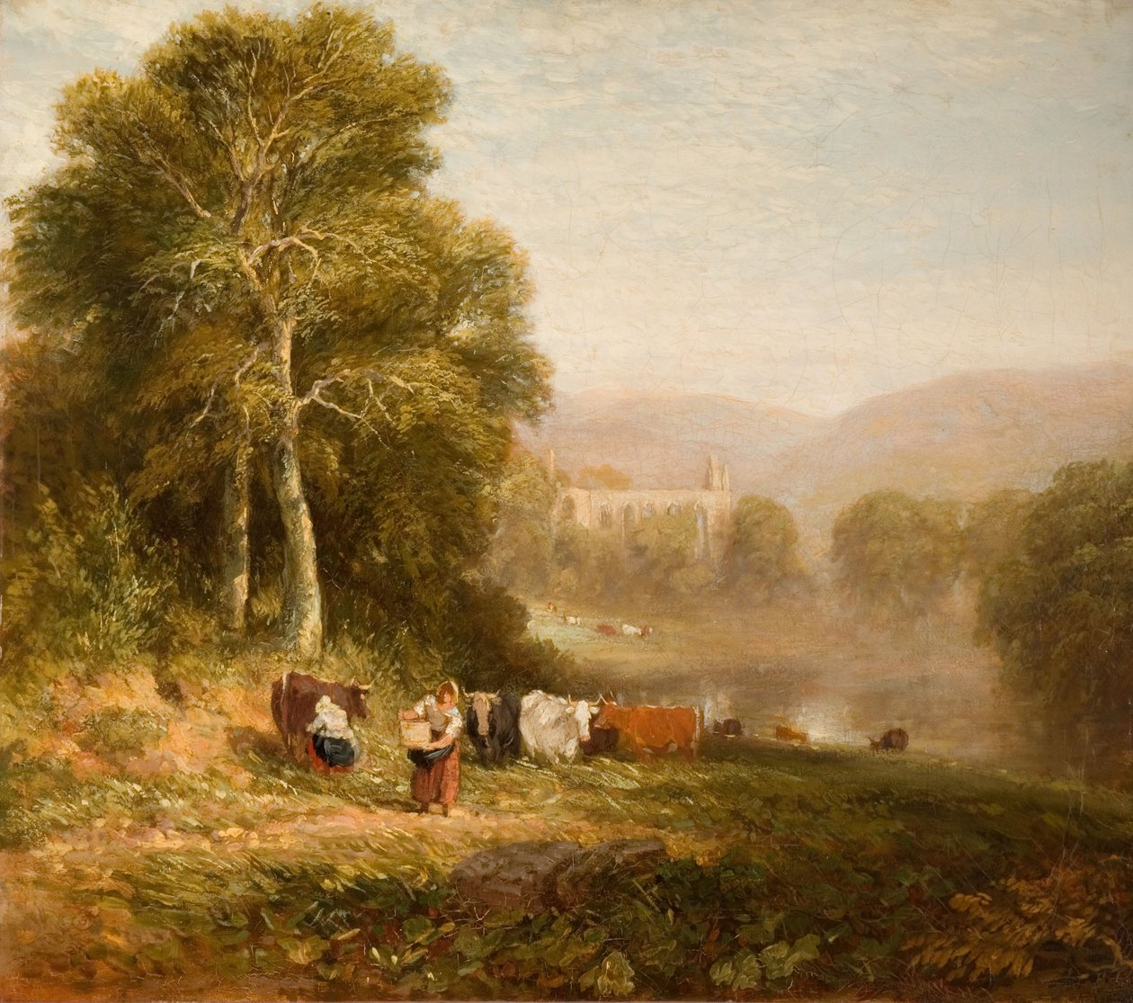 Bolton Abbey, 1844 von David Cox the elder