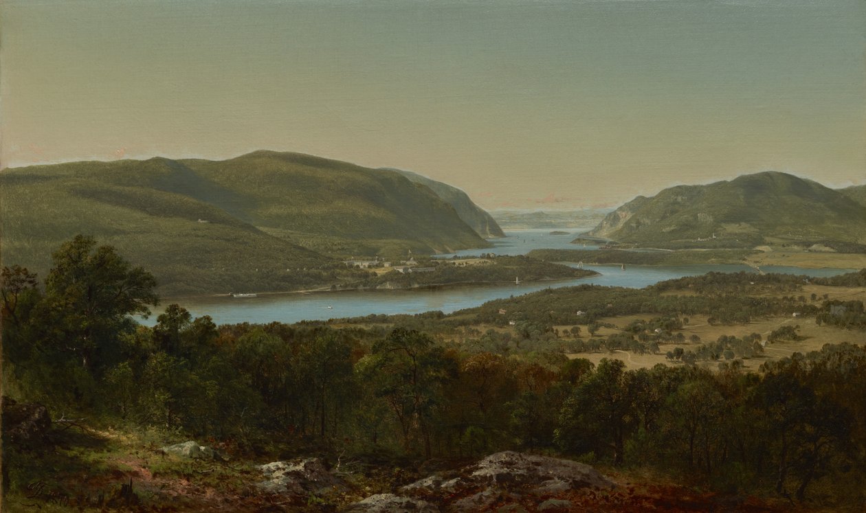 Blick von der Garnison, West Point, New York von David Johnson