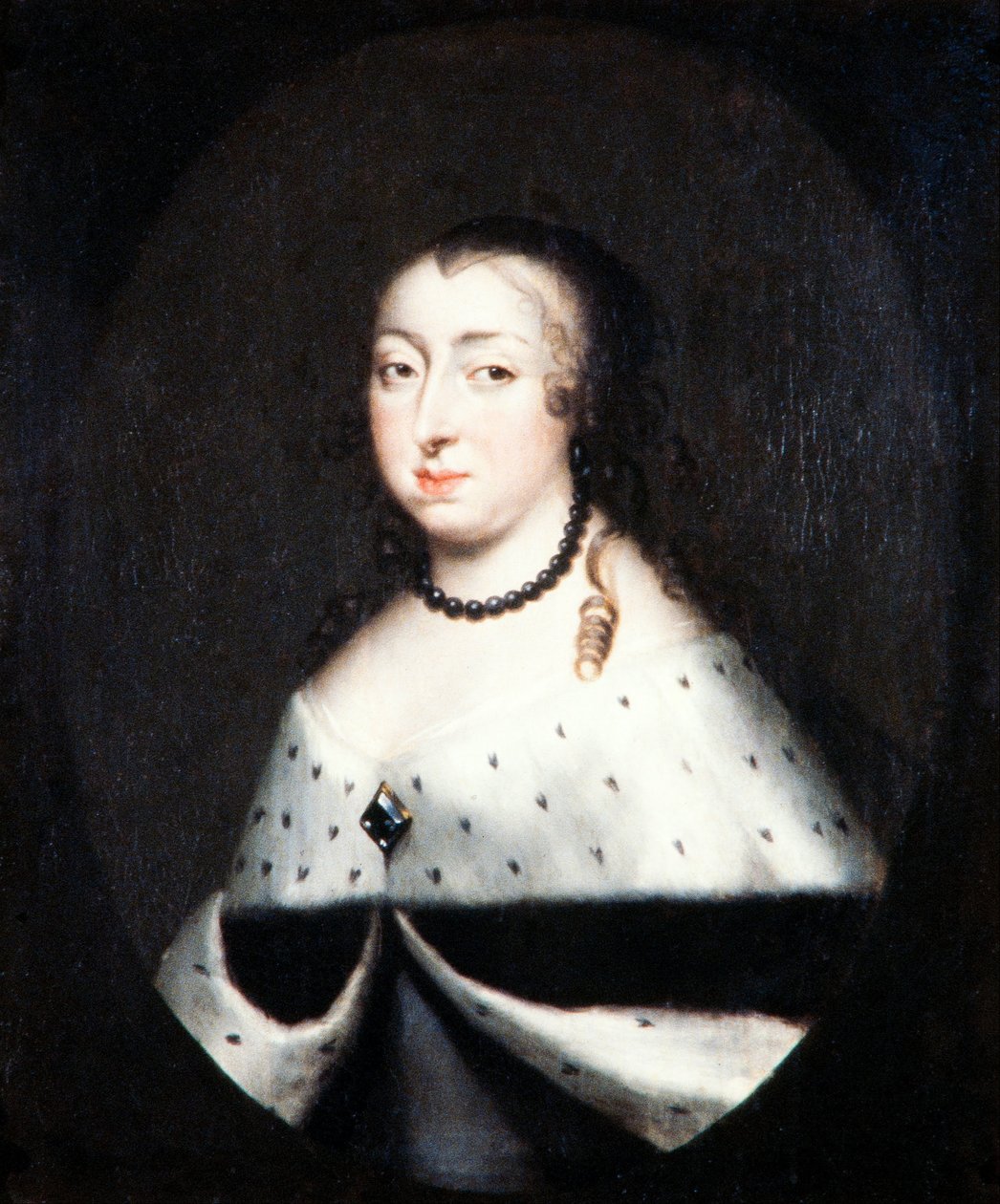 Hedvig Eleonora, Königinwitwe von Schweden, ca. 1661 von David Klöcker Ehrenstrahl