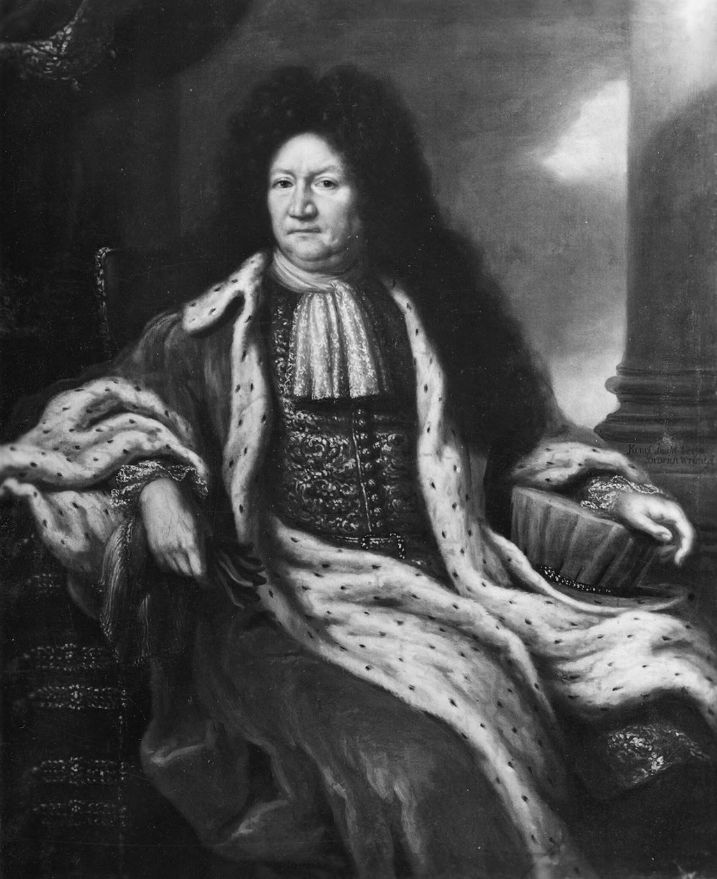Didrik Wrangel af Adinal, 1637-1706 von David Klöcker Ehrenstrahl