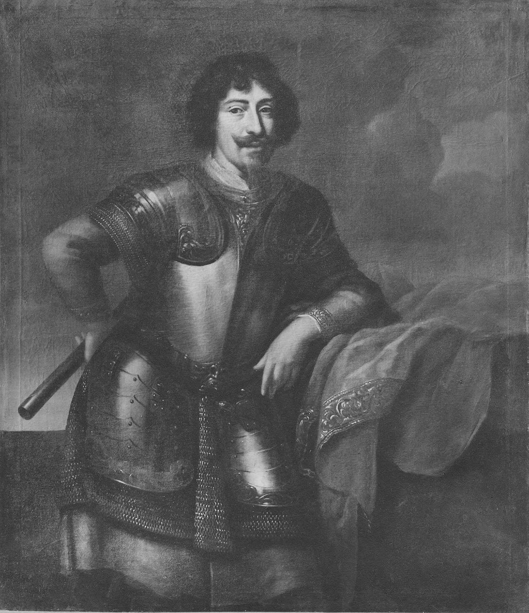 Unbekannter Mann, möglicherweise Johan Adolf Herzog von Holstein-Sonderburg-Plön von David Klöcker Ehrenstrahl