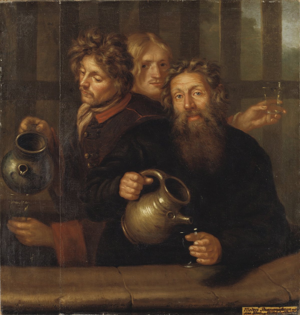 Der Bademeister von Medevi und seine Söhne, 1686 von David Klöcker Ehrenstrahl