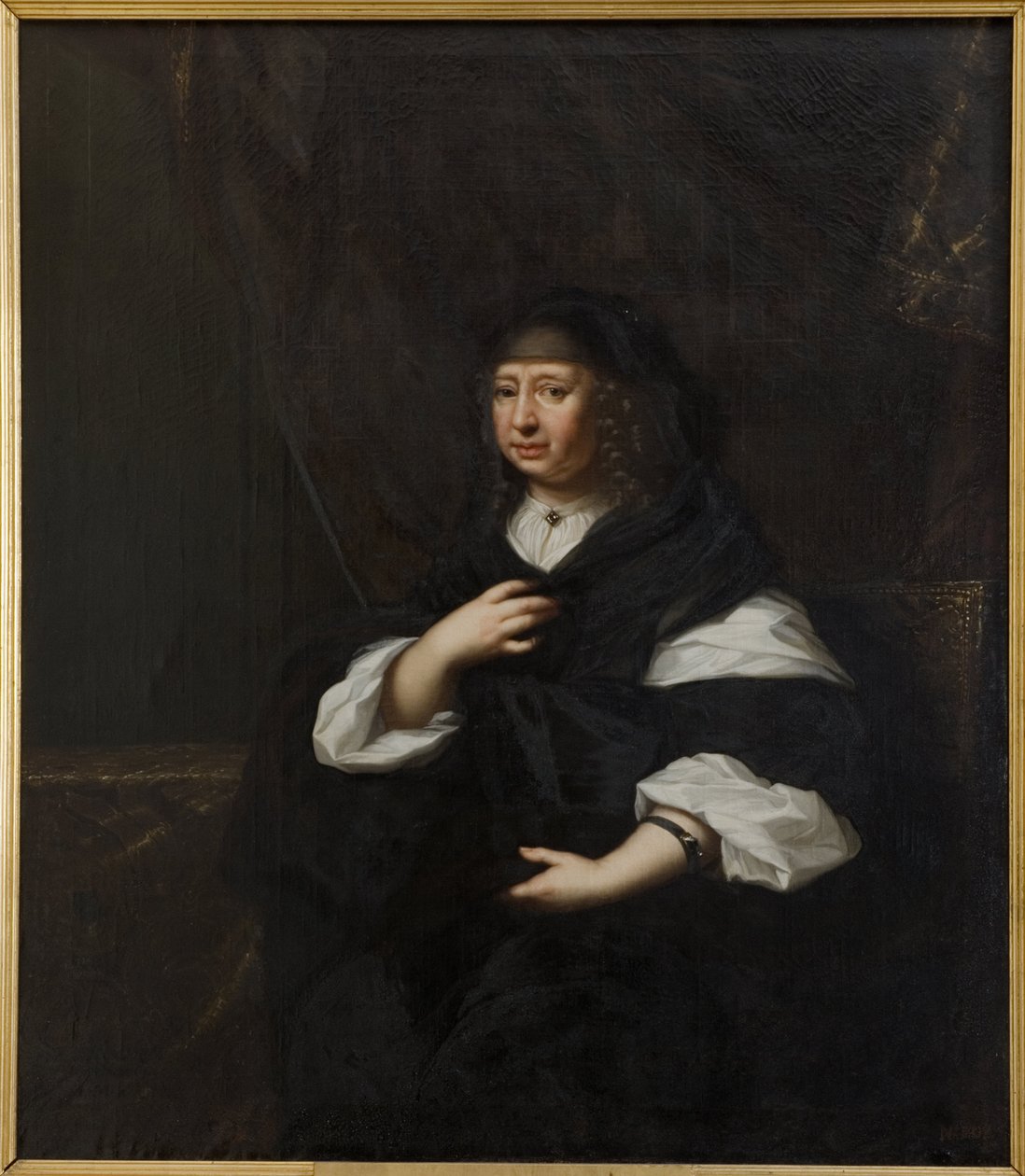 Porträt von Prinzessin Marie Elisabeth von Sachsen (1610-1684), Herzogin von Holstein-Gottorp, von David Kloecker Ehrenstrahl von David Klöcker Ehrenstrahl