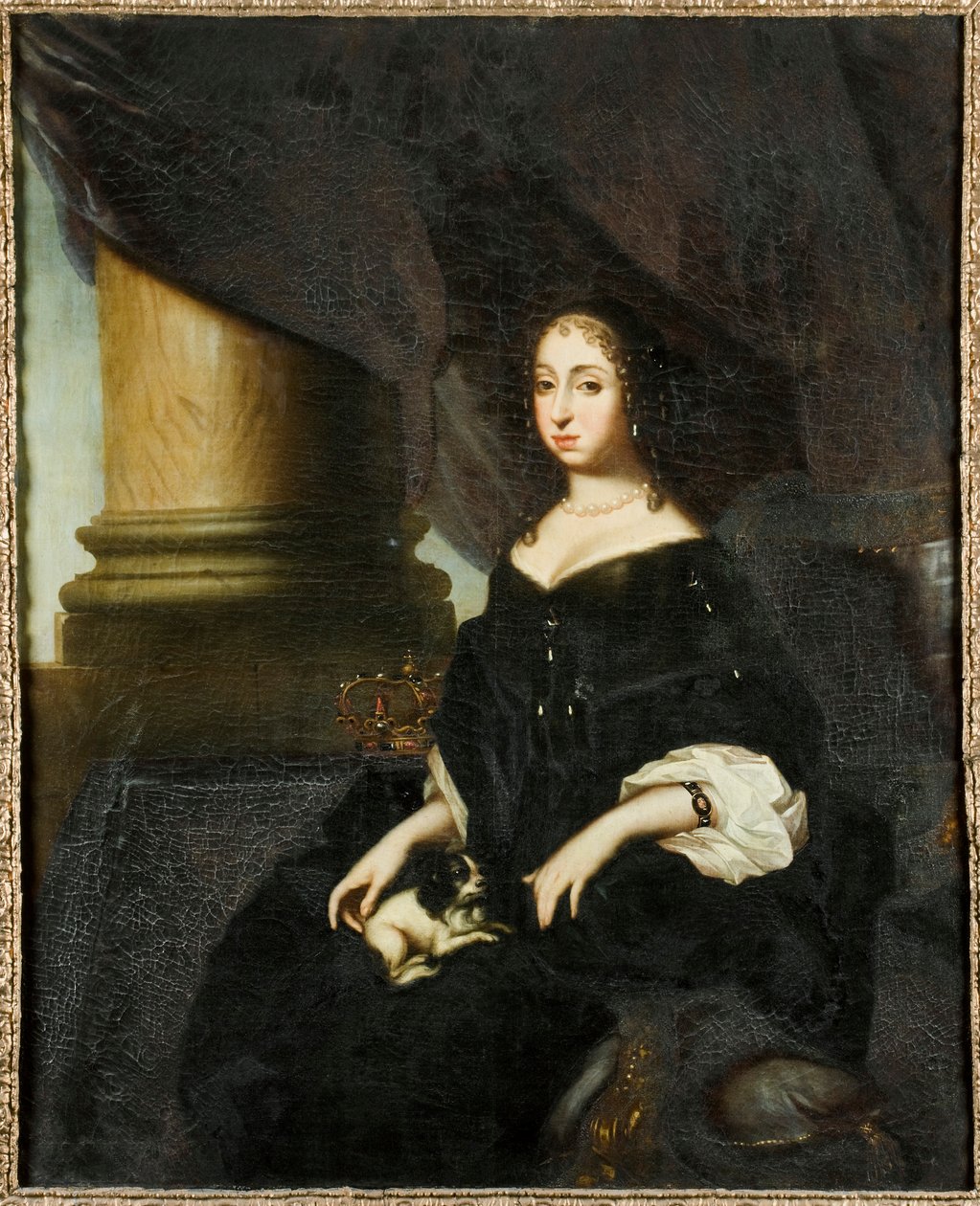 Porträt von Hedvig Eleonora von Holstein-Gottorp 1636-1715, Königin von Schweden, ca. 1670 von David Klöcker Ehrenstrahl