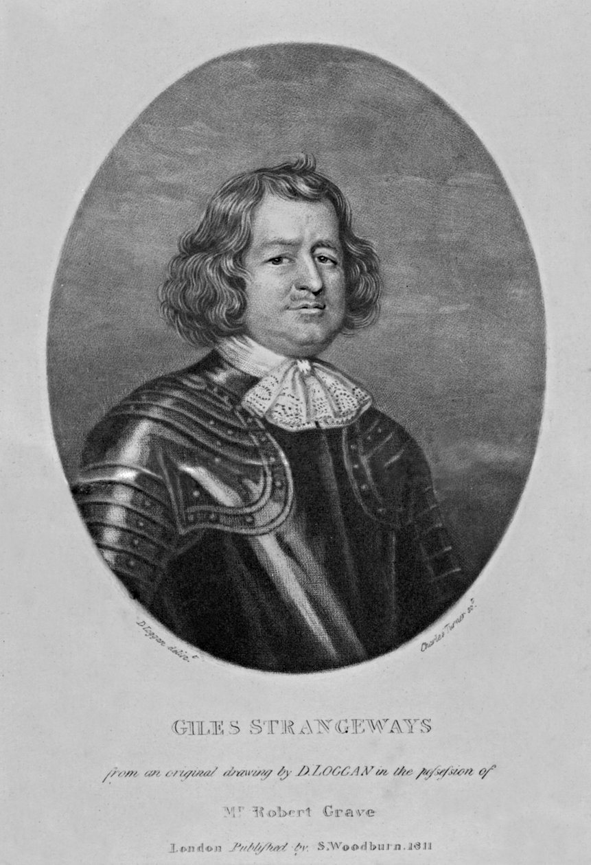 Porträt von Giles Strangeways, aus 