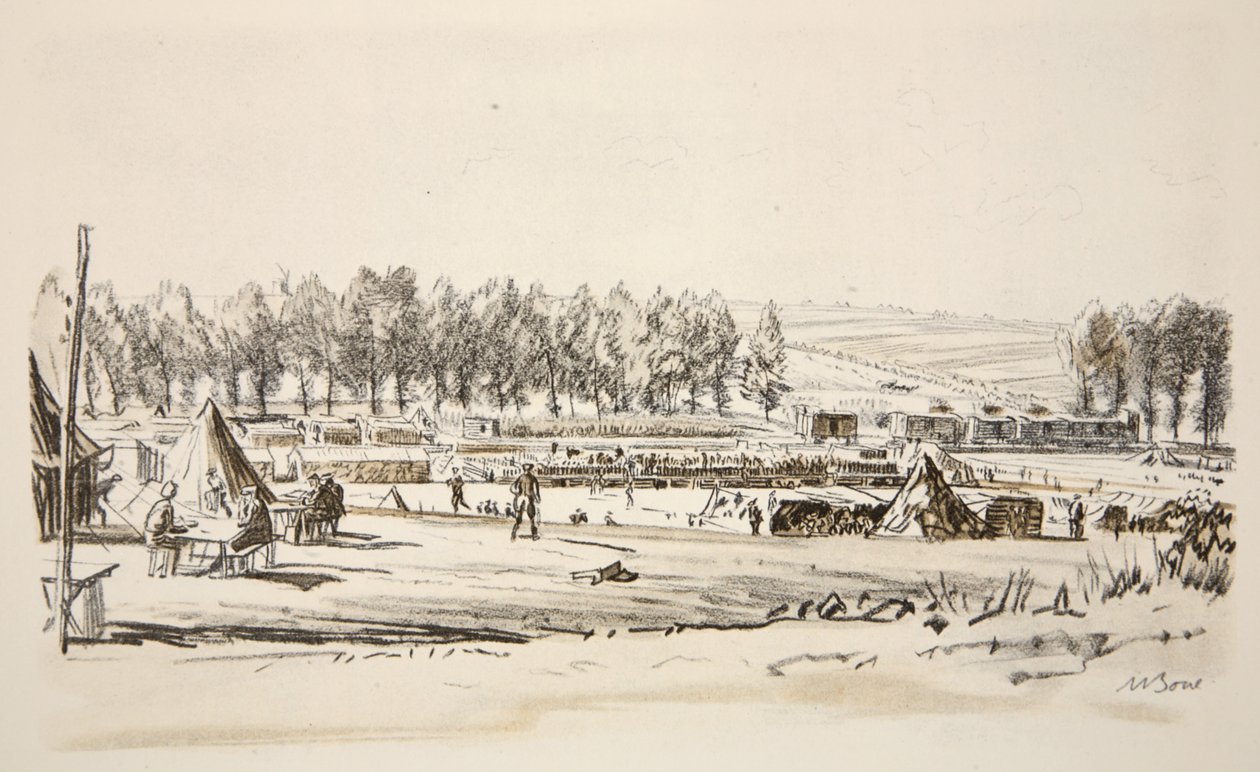Ein Eisenbahnknotenpunkt, Illustration aus 