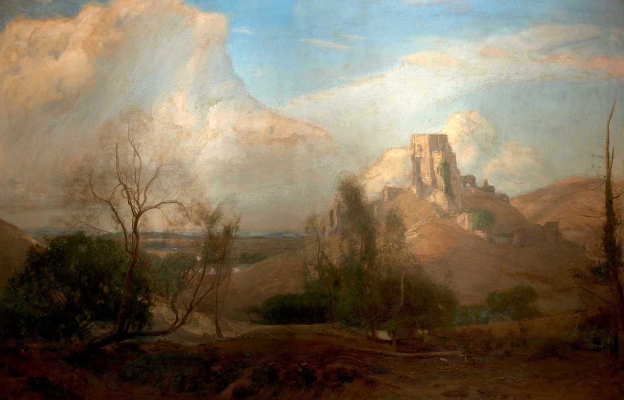 Lange danach, Corfe Castle, Dorset, 1894 von David Murray
