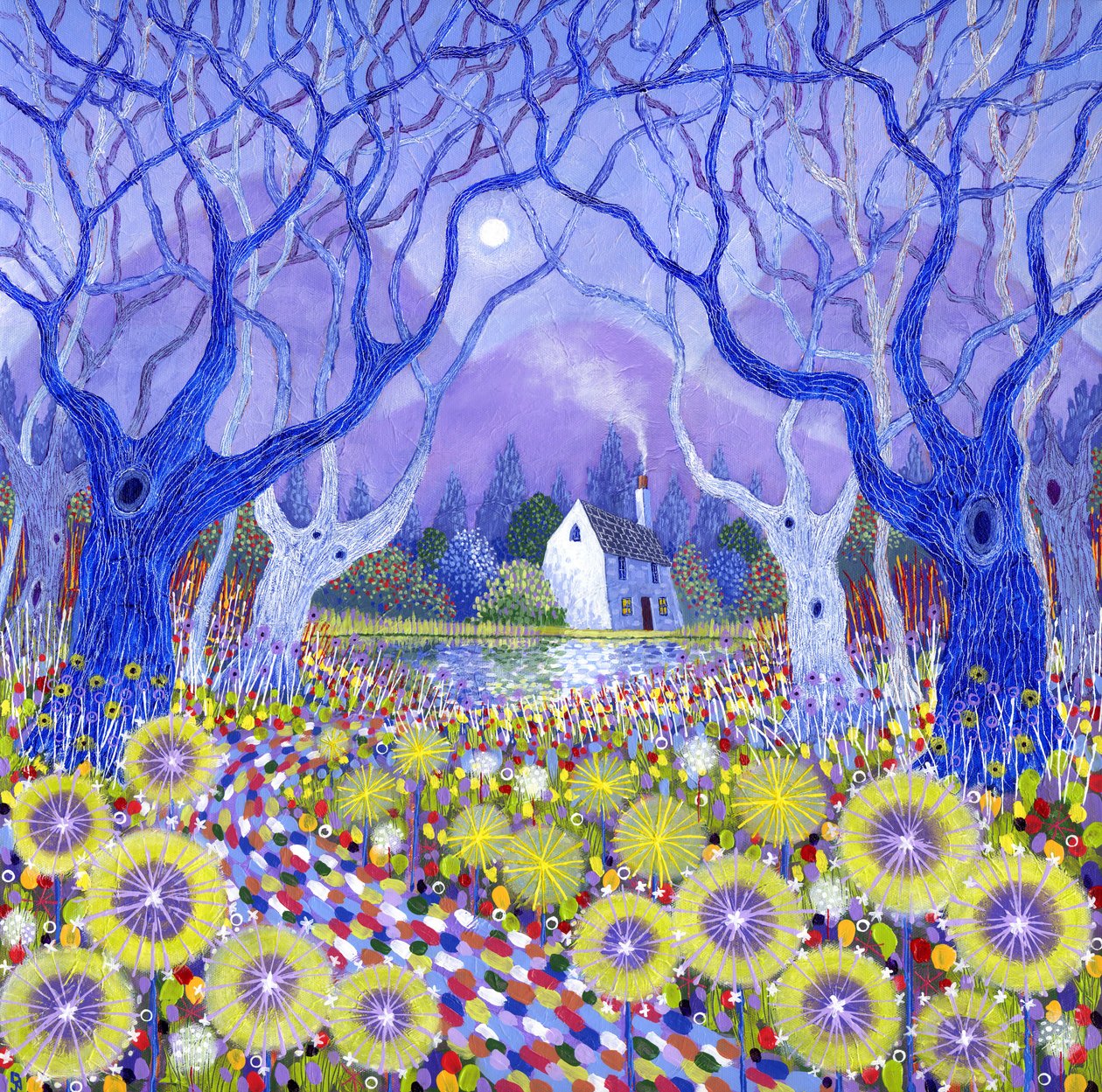 Holzhütte, 2013 von David Newton