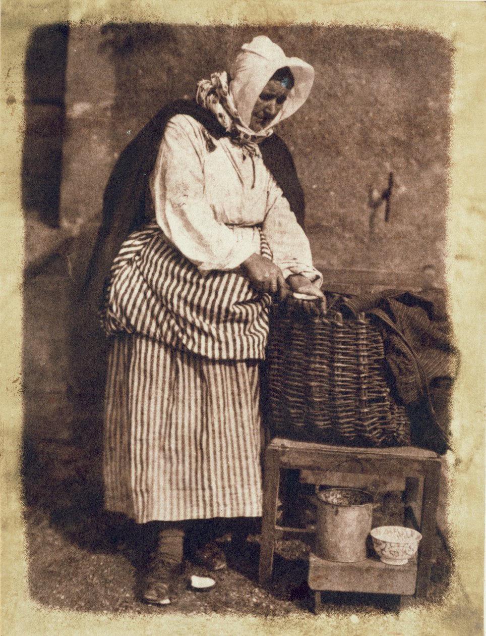 Austerfrau, 1843-47 von David Octavius Hill