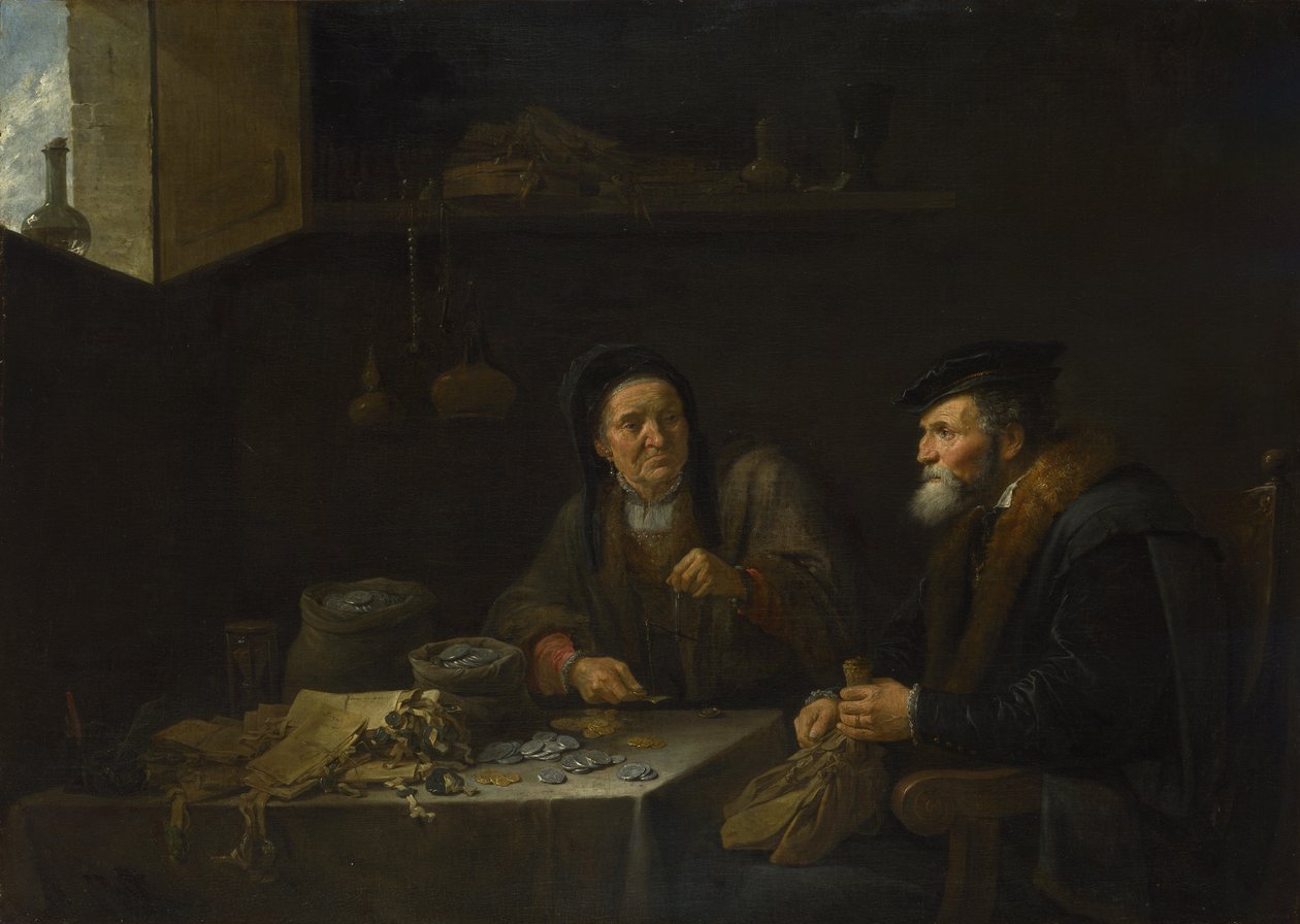 Das Gleichnis vom reichen Narren, 1648 von David Teniers the Younger
